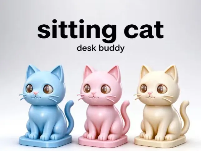 小猫立体摆件