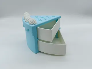 蛋糕收纳盒 分件打印