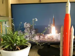 阿尔忒弥斯2任务SLS运载火箭200：1高还原度模型