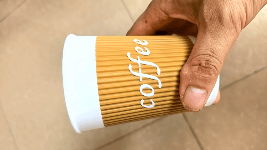 解压玩具伸缩咖啡杯