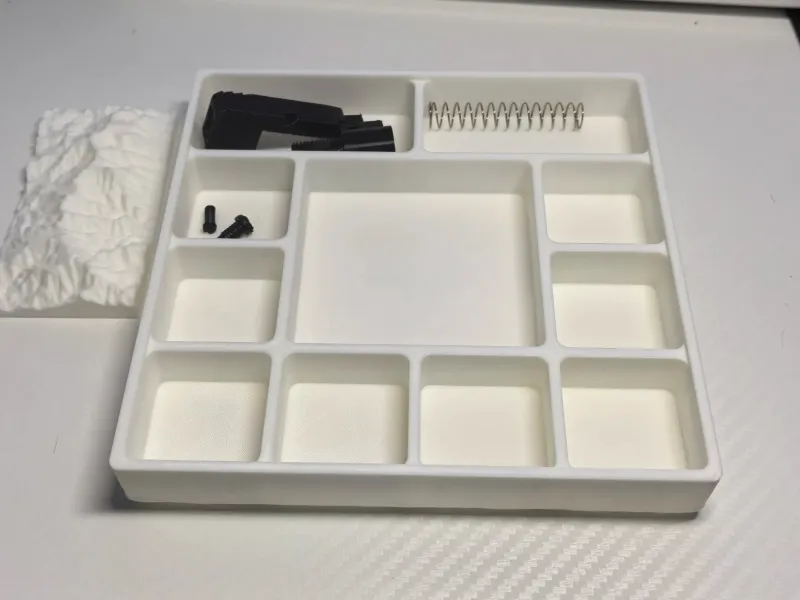 可堆叠模型零件盒