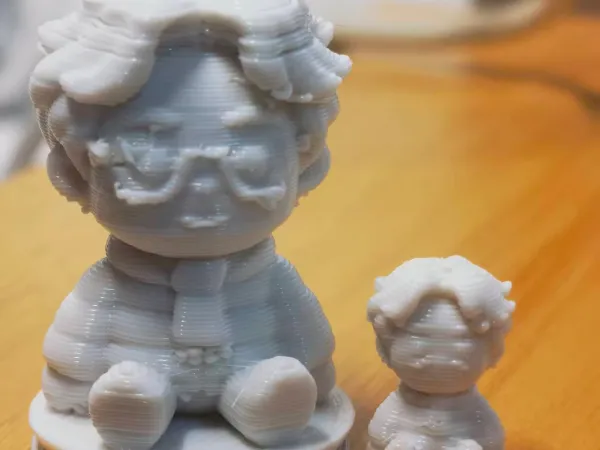 小小的我
