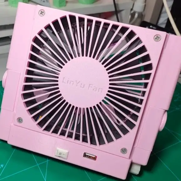 高性能便携桌面风扇