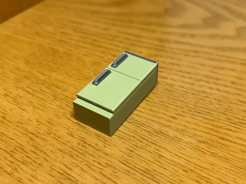 【TINY®盘丝洞®老物件儿创意系列】老式绿皮冰箱U盘