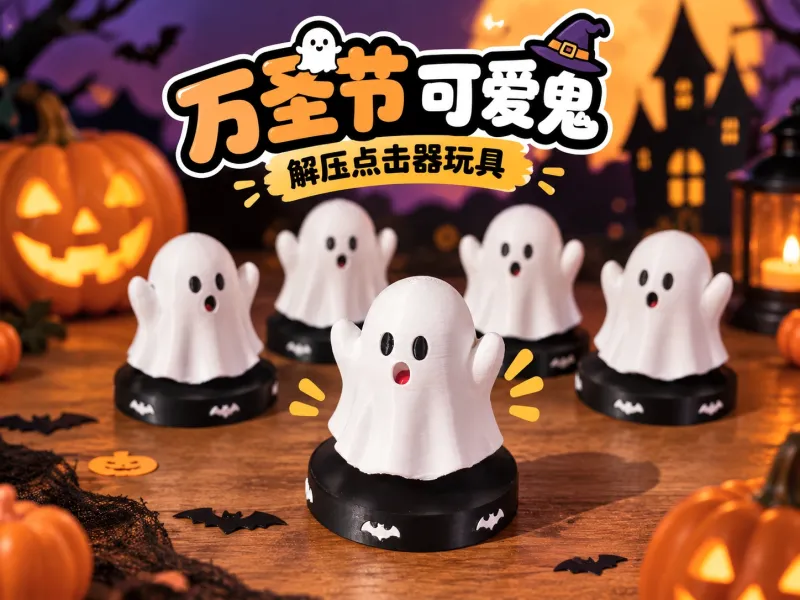 万圣节可爱鬼 解压点击器