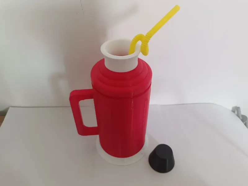 怀旧保温壶饮料杯套（无需多色）