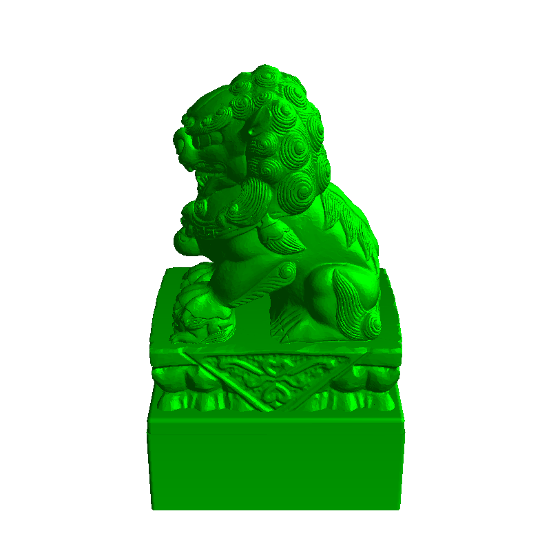 狮子印章上盖| 3D模型下载| 创想云