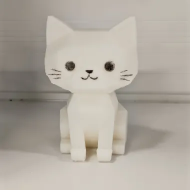 可爱小猫-高颜值简单几何创意模型摆件系列-1