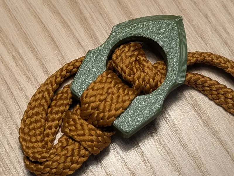 Tactical Fidget Keychain | 3D Printable Model