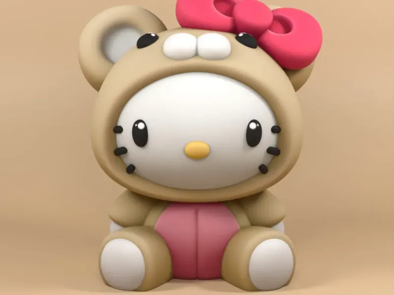 hello kitty bear costume