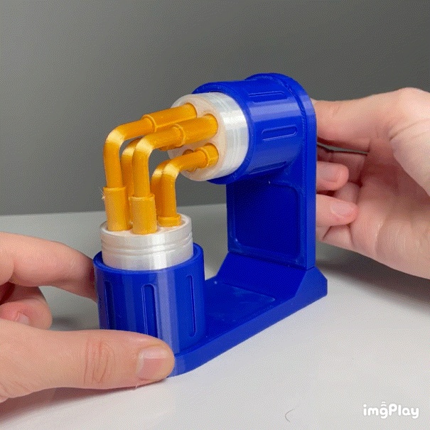 ROTATIONAL PISTON - ENGINE MECHANISM KINEMATICS