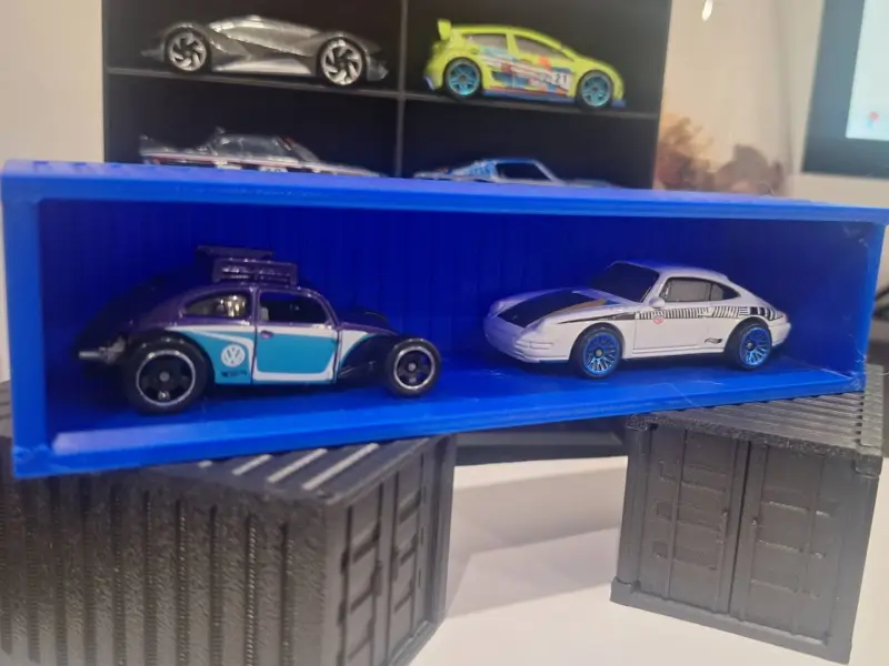 Long Shipping Container HotWheels 1/64