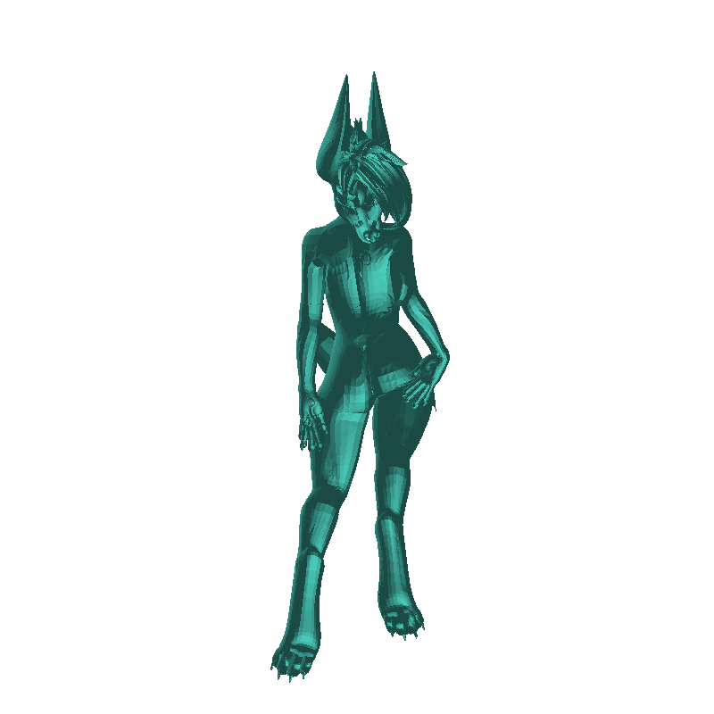 Jade Cyberwolf翡翠furry福瑞
