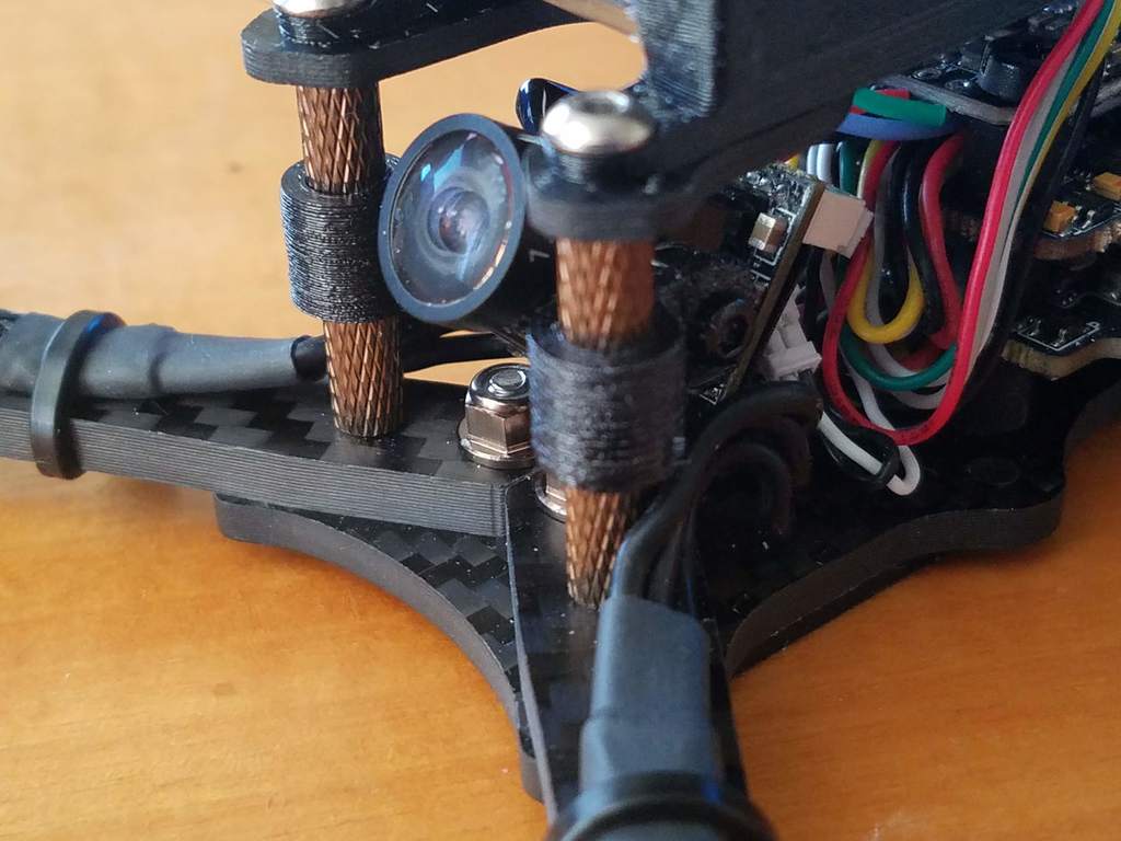 Micro FPV Camera Mount for Mode 2 Ghost Frame Kit (for 19mm 3D模型下载 创想云