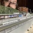 n比例火车模型沙盘场景制作