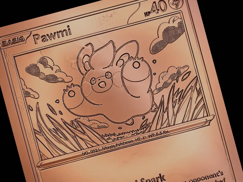 Pawmi Pokemon card