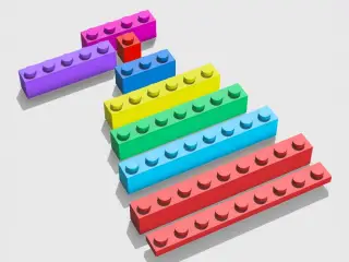 Lego Brick 3D Collection