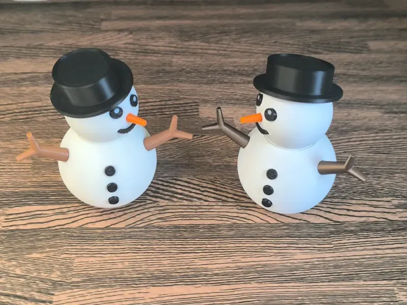 Snowman with Secret
