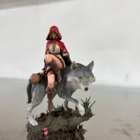 小红帽Red Riding Hood大灰狼格林童话sharkmodle-1