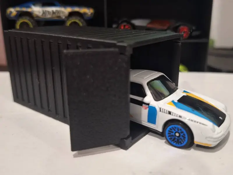 Shipping Container One side door HotWheels 1/64