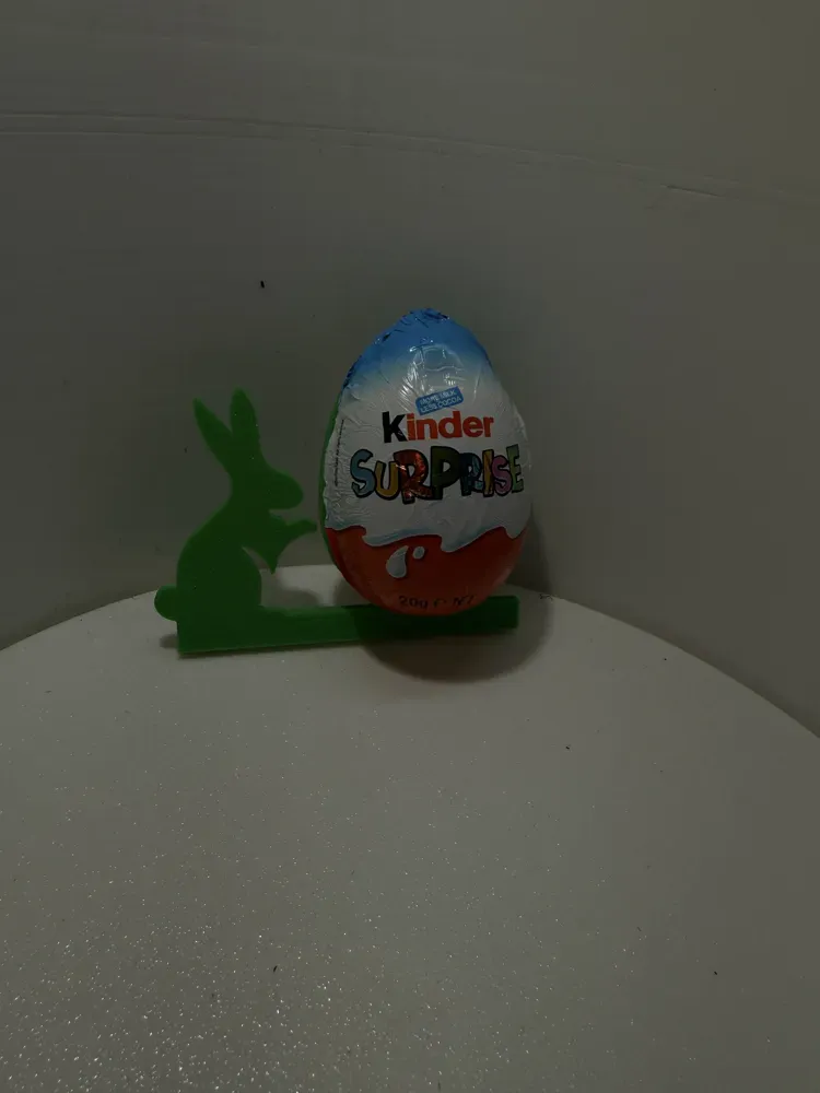 Kinder surprise bunny holder