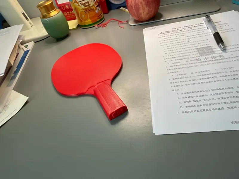 小猫的乒乓球拍拍柄