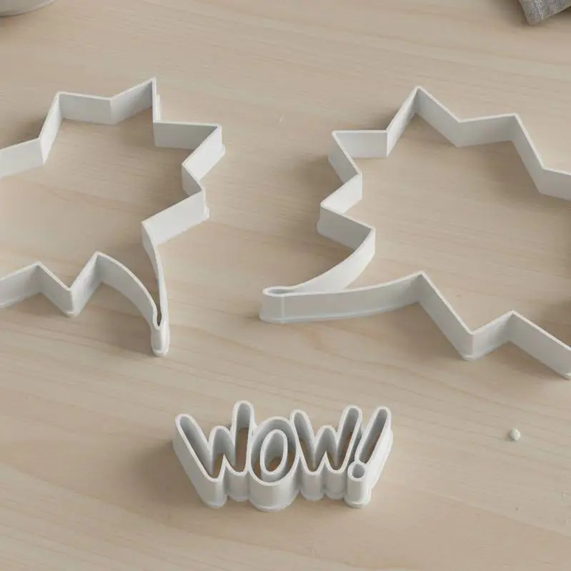 WOW! Comic Book Effect Cookie Cutter