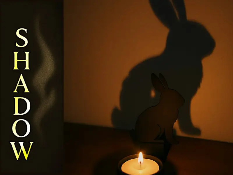 Shadow Art - Hare