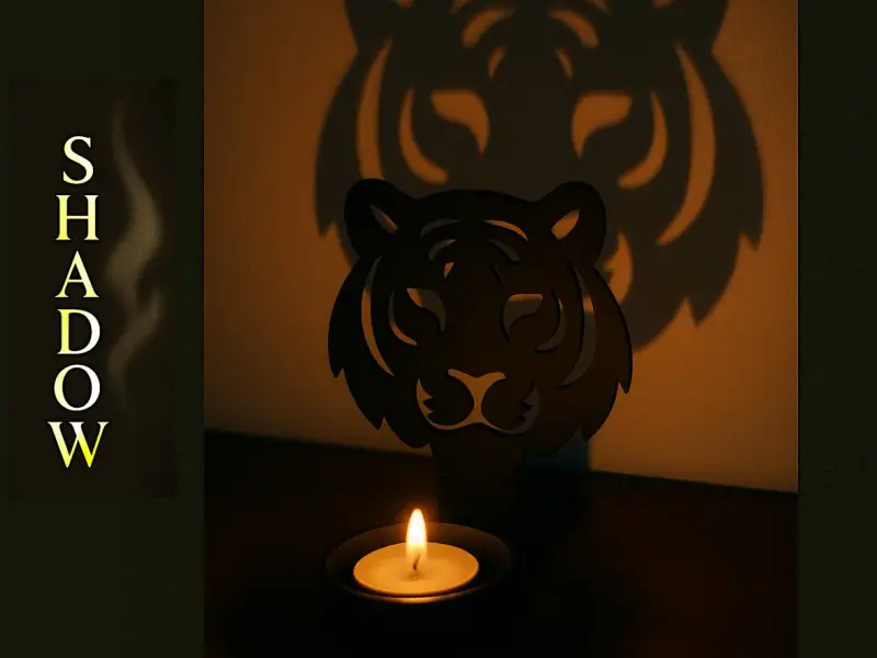 Shadow Art - Tiger