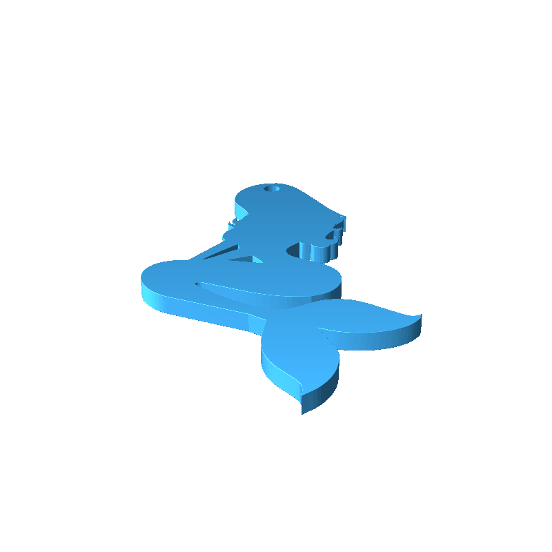 美人鱼 钥匙扣 挂坠