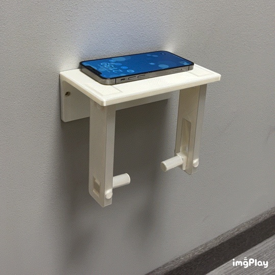 TOILET PAPER HOLDER for BATHROOM - QUICK CHANGE - HOME TOOLS