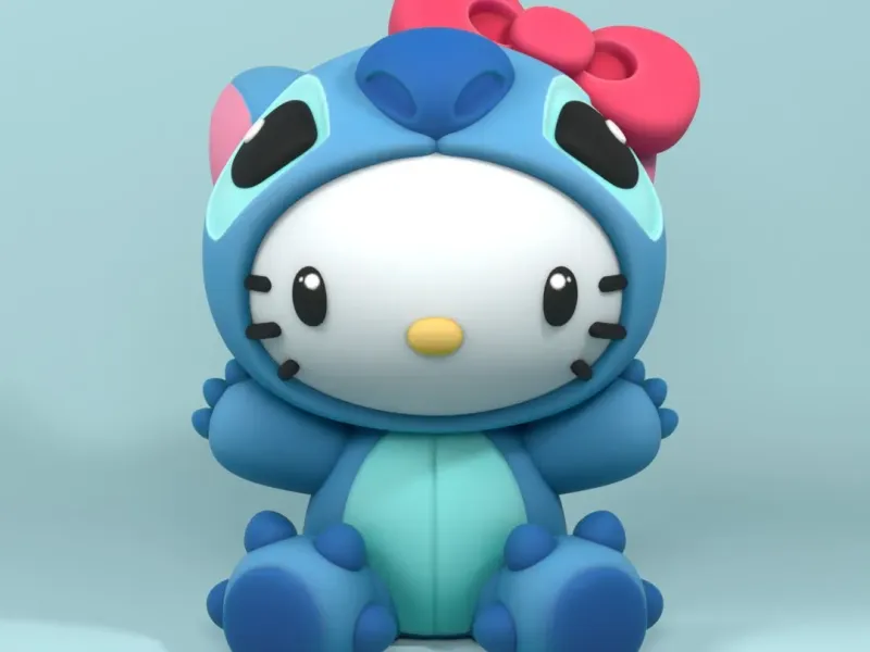 hello kitty stitch costume