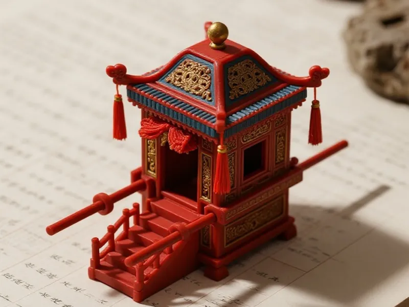 中式花轿