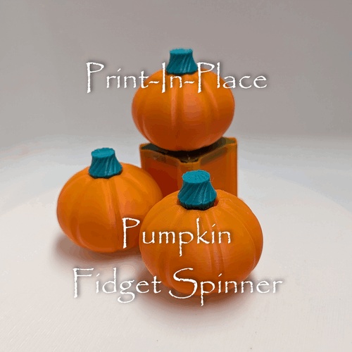 Pumpkin Fidget Spinner