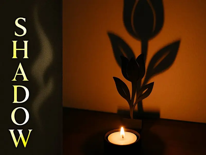 Shadow Art - Tulip