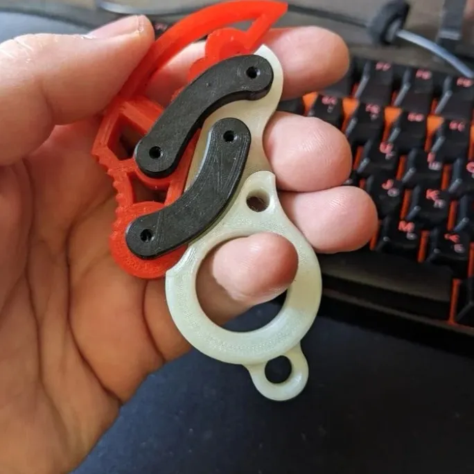 解压玩具爪刀