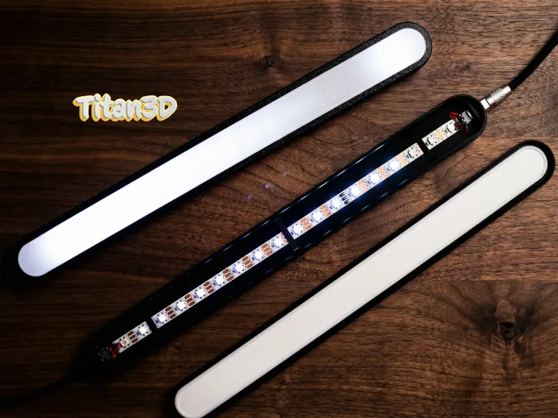 Long Flat Lamp