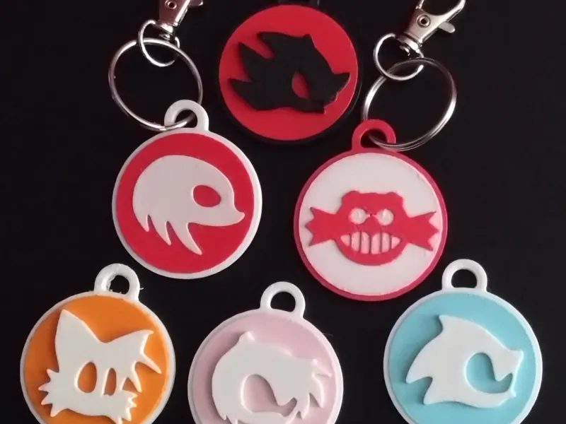 Assorted Sonic Charms