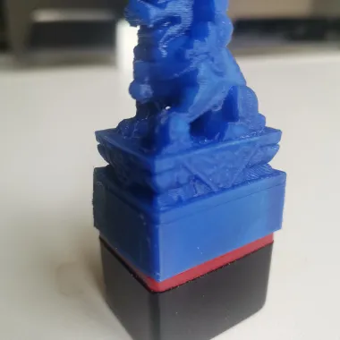 狮子印章上盖-0