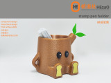树桩笔筒-1