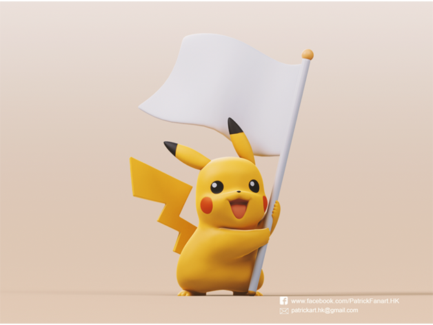 【宠物小精灵】宝可梦-皮卡丘3 作者：Ninetales-Pikachu(Pokemon)