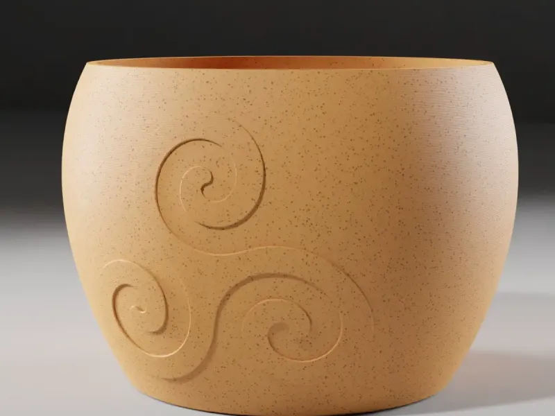 PLANTER 2048C - TRISKELION PLANTER