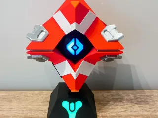 Destiny Frontier Ghost Shell with Display Stand
