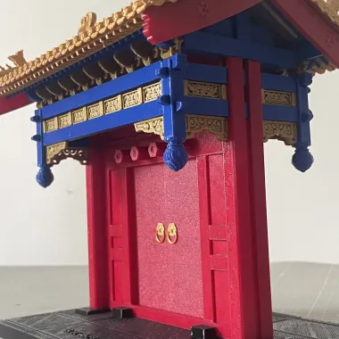 故宫垂花门模型2.0（原创，开源）-0