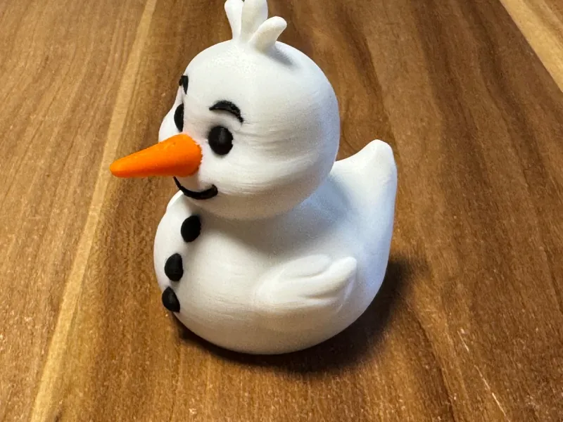 Duck Snowman