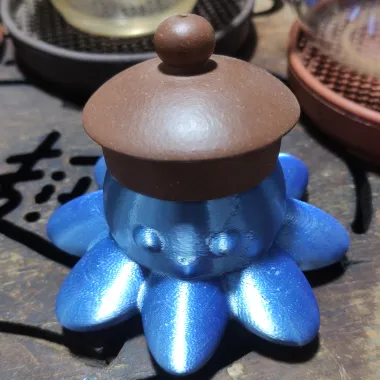 可爱小章鱼-FDM，光固化，全机型打印-0