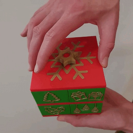 Christmas Box - 2x4 compartments