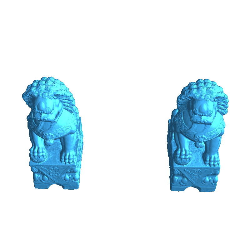 石狮子/石狮子...