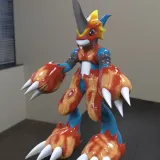 数码宝贝V仔兽。