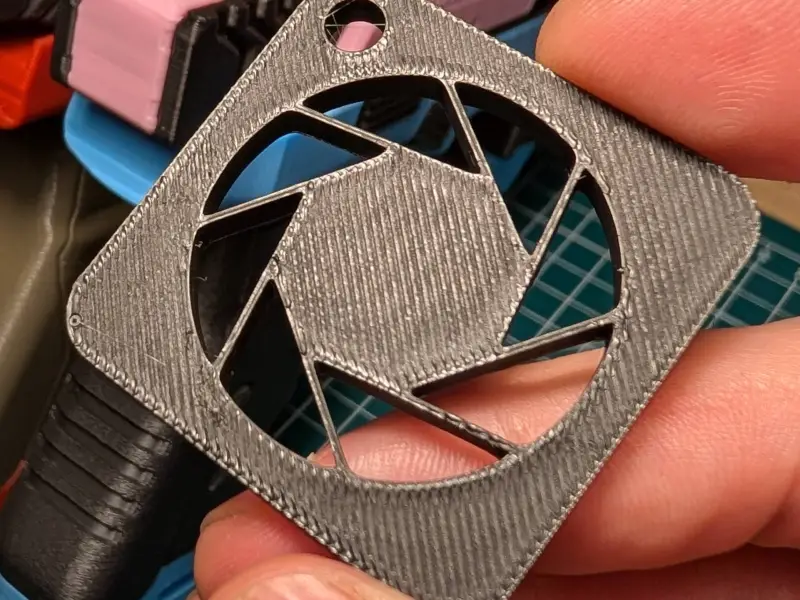Aperture Science Portal Keychain